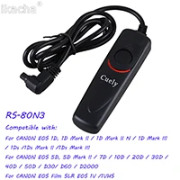 RS-80N3 MC-30 MC-DC2 RS-60E3 RS-80N3 RR-90 RM-UC1 RM-VPR1 пульт дистанционного управления спуском фотографического затвора шнур управления для Canon Nikon Olympus sony Камера - Цвет: RS-80N3