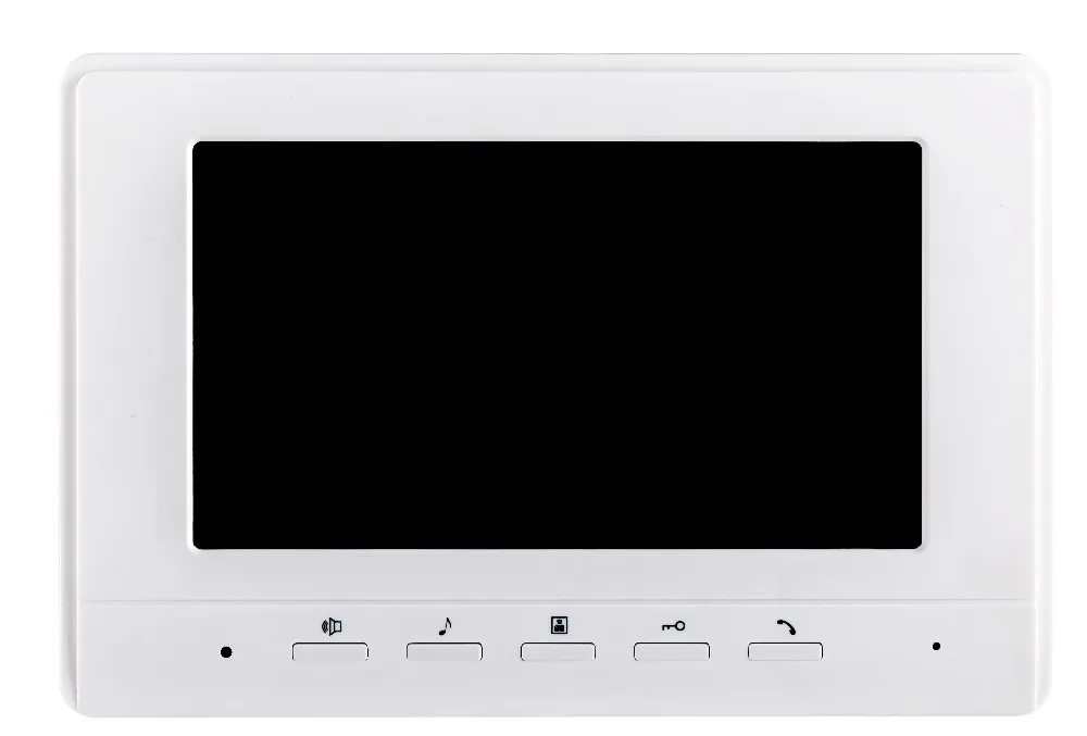 YobangSecurity 7 Inch Color Wired Video Door Phone Intercom with Night Vision and Rainproof Design,DoorBell 1 Camera 8 Monitor