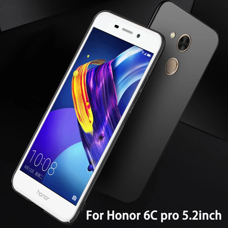 Жесткий чехол для huawei Honor 6c Pro, матовый чехол, чехол для Honor 6c Pro, защитный чехол 5,2 дюйма