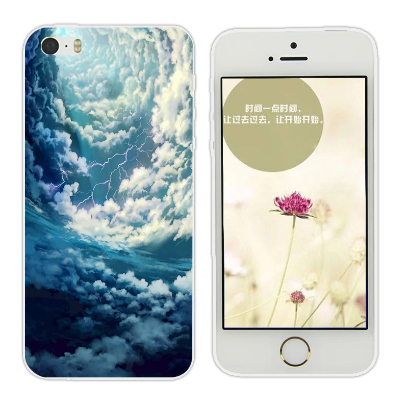Сделай Сам для Apple iPhone 7/8 Plus X чехол телефона ручная печать 5C 5S SE 10 оболочка мягкий