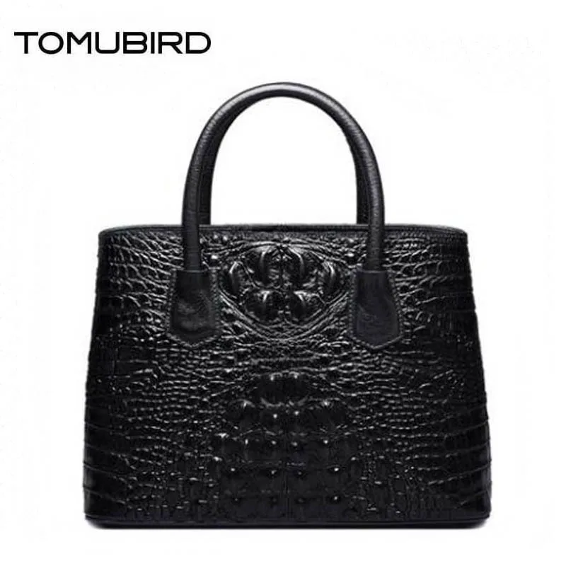 Tomubird новый улучшенный кожа рук Fashion арт сумка Крокодил Роскошные сумки женские