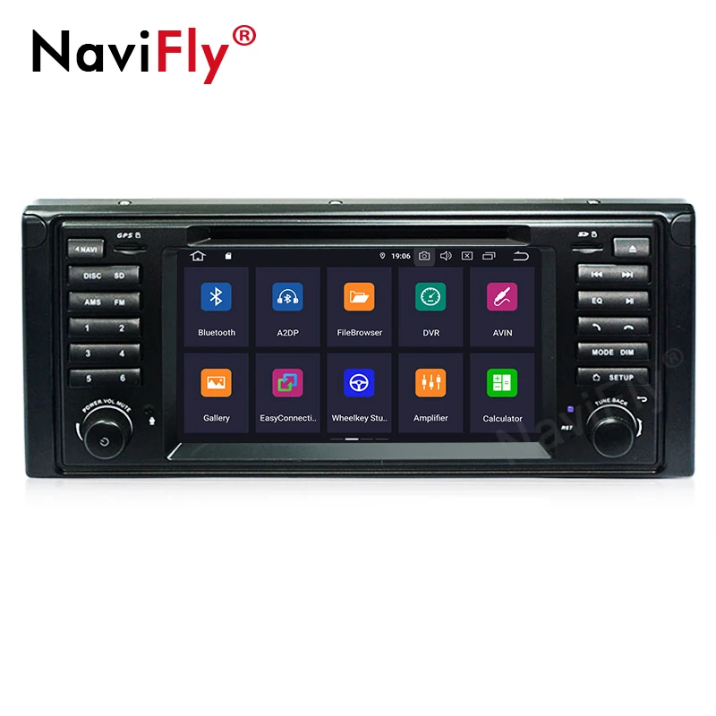 IPS DSP Android 9 0 4G Автомобильный GPS для BMW X5 E53 E39 DVD плеер стерео аудио навигация