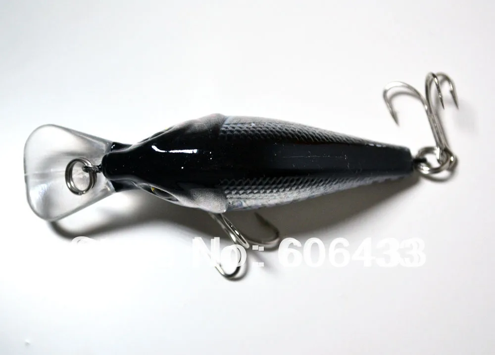 

10PCS/lot Fishing fish Crank lures lure high quality hook baits 8cm 10g F0005