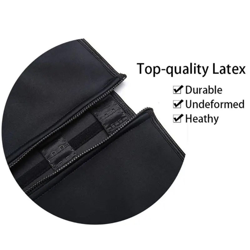 

Waist Cinchers Steel Bone Zipper Rubber Court Corset Thin Waist Weight Loss Waist Girdle