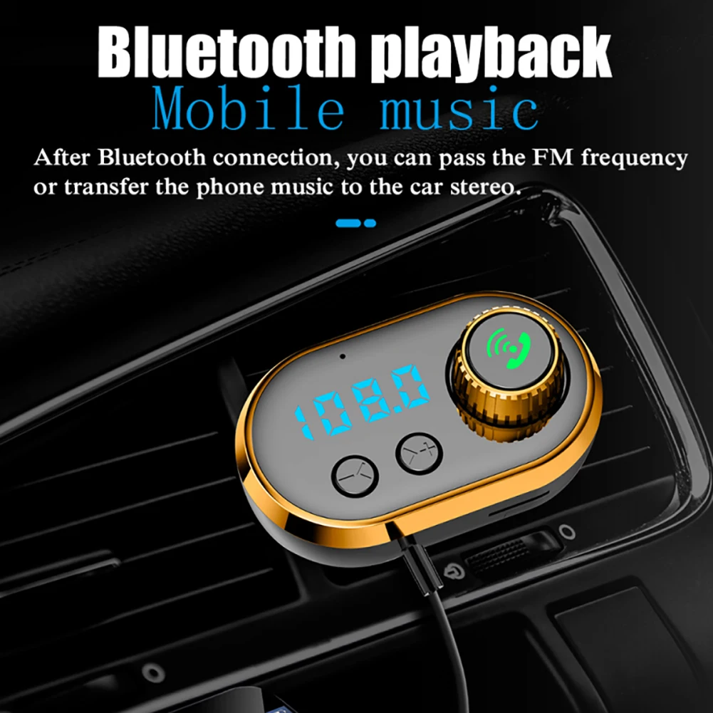 Автомобильный Bluetooth TF MP3 плеер 5 0 Handsfree автомобильный набор Многофункциональный Q16