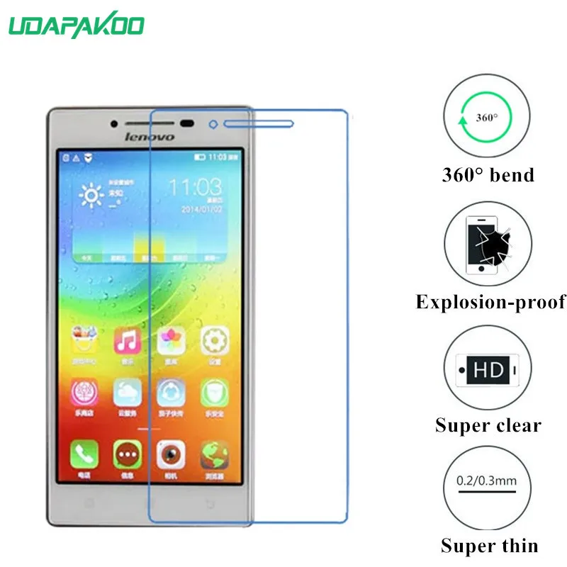 Udapakoo прозрачная закаленная (мягкое стекло) пленка для Lenovo P70T P70A P70 нано