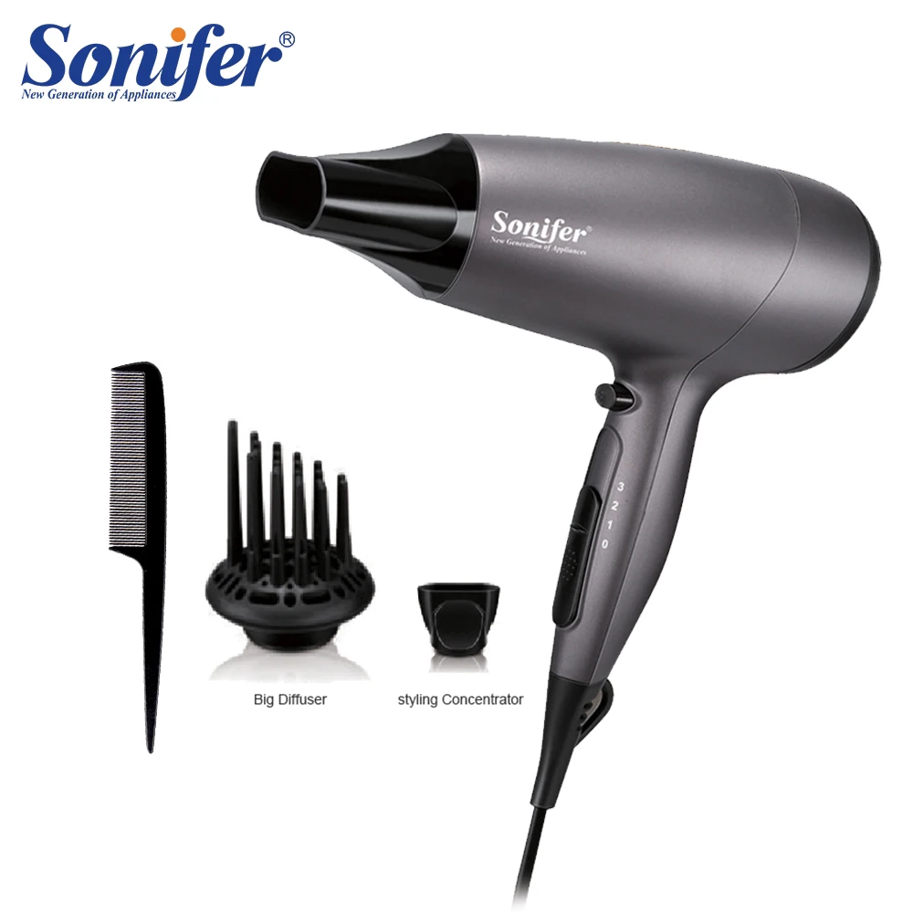 2000 Вт Профессиональная Фен щетка для парикмахерских салонных инструментов