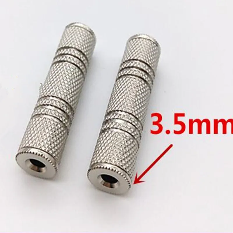 1 шт. позолоченный 3 5 мм 1/8 &quotгнездо на гнездо аудио стерео разъем|female audio connector|female