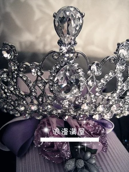 Новый высококачественный роскошный тиара свадебный головной убор украшения для