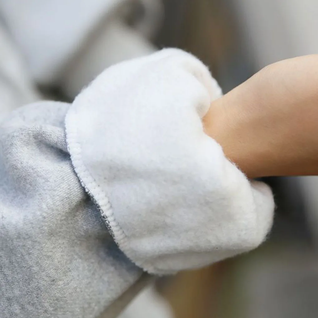 Модные осенне зимние женские толстовки размера плюс на молнии с длинным рукавом