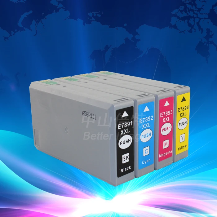 

Совместимый струйный картридж INK WAY T7891 для T7891 - T7894 78XL