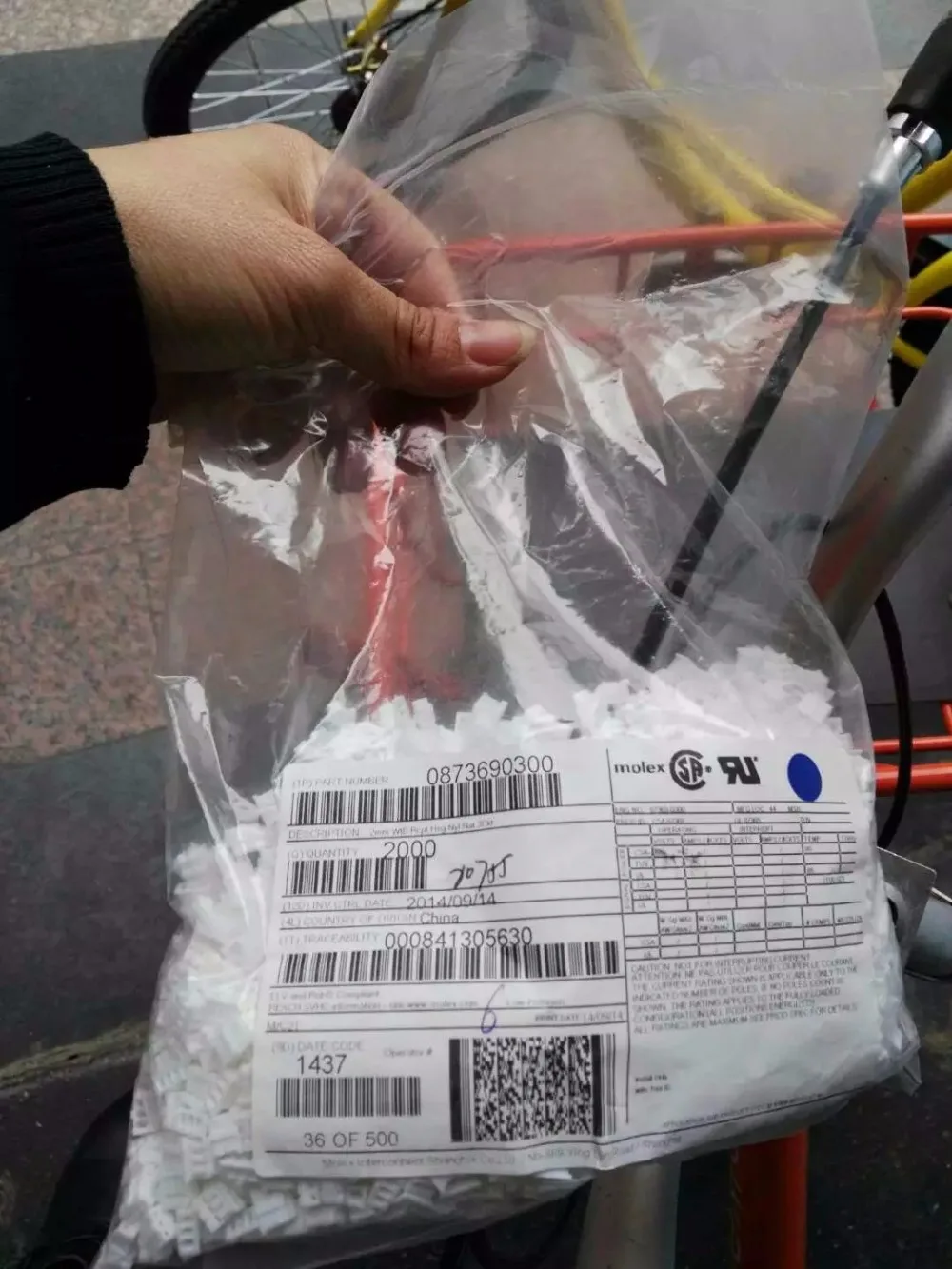 

0873690300 корпус RCPT 3POS 2 мм 87369-0300 Соединители Клеммы корпуса 100% новые детали 873690300