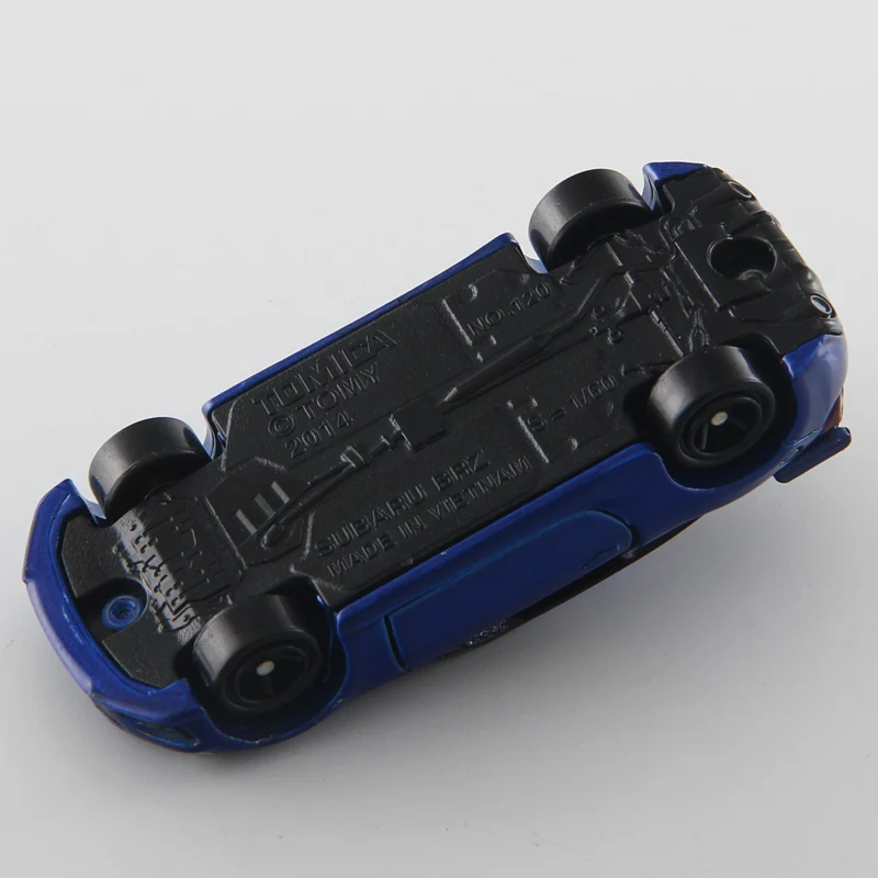 Такара томия томика 1: 60 сабару BRZ Синий металл литья под давлением модель