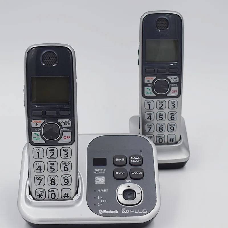 3 телефона 1 9 ГГц цифровой беспроводной телефон DECT 6 0 ссылка на сотовый через Bluetooth