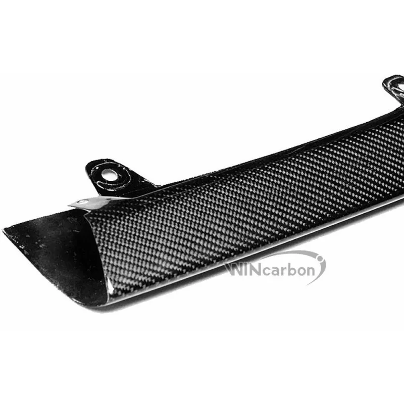 Реальные углеродного волокна Малый передний спойлер Для aftermarket BENZ W204 F/L C63 бампер