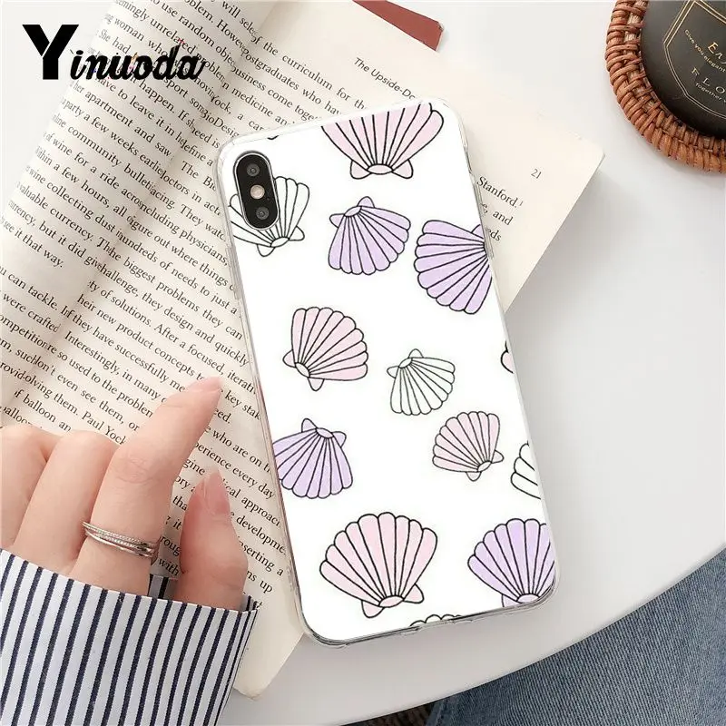 Yinuoda Мягкий силиконовый прозрачный чехол для iPhone X XS MAX 6 6S 7 7plus 8 8Plus 5 5S XR Fundas Capa |