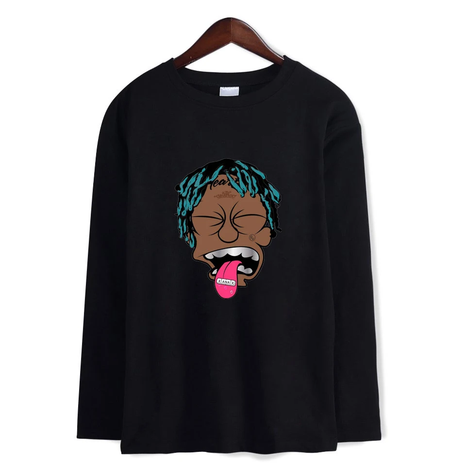Футболка с длинным рукавом LIL UZI VERT новинка 2018 модная крутая популярная