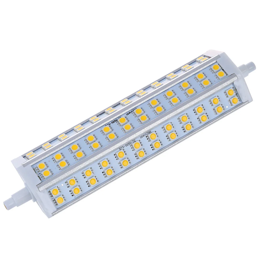 1280lm R7S 16W 72 LED 5050 SMD Corn Light Bulb Lamp 3000K Warm White AC85-265V | Лампы и освещение
