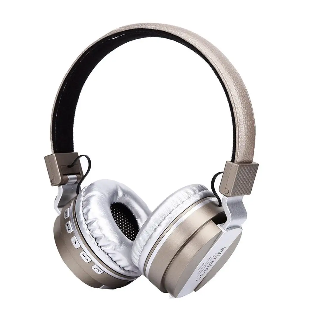 Беспроводная Bluetooth FM стерео головная гарнитура складная 4H музыка &lt10 м