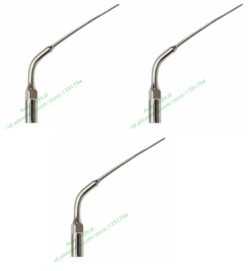 

3PCS Dental Ultrasonic Scaler Endodontics Tip E4 Fits Woodpecker EMS clean tip