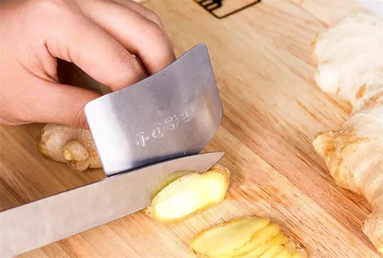 Нож для резки защита рук Безопасный инструмент кухни новая пальцев из