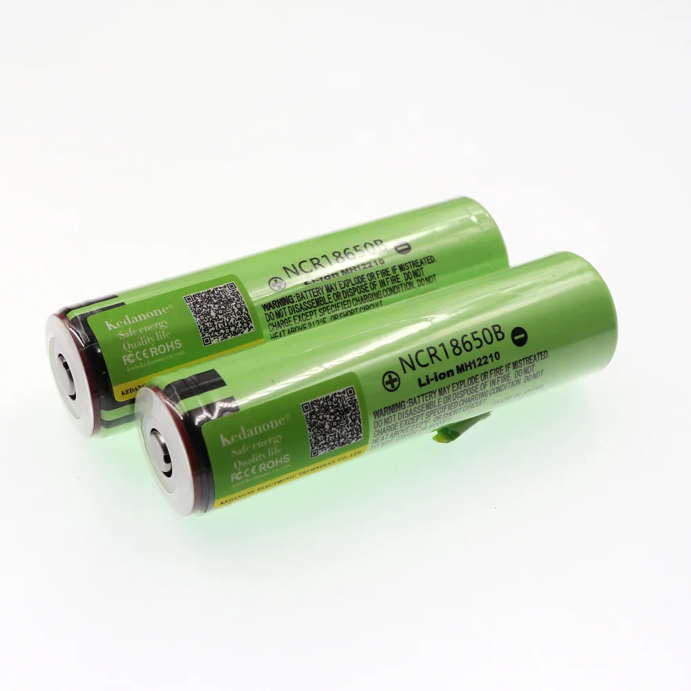 2018 Новый 18650 3400 аккумулятор mAh 3 7 V NCR18650B литий ионный для фонарика (без PCB)