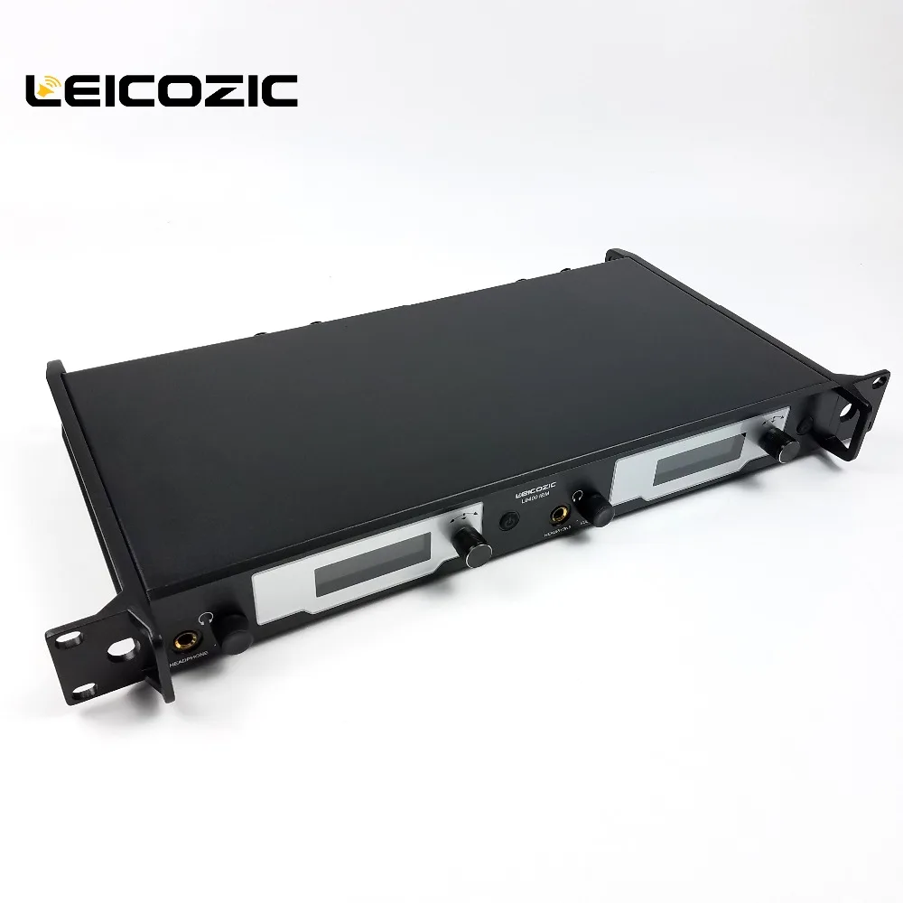 Leicozic беспроводная система контроля в ушах UHF IEM мониторинга сцены L9400 4 приемника