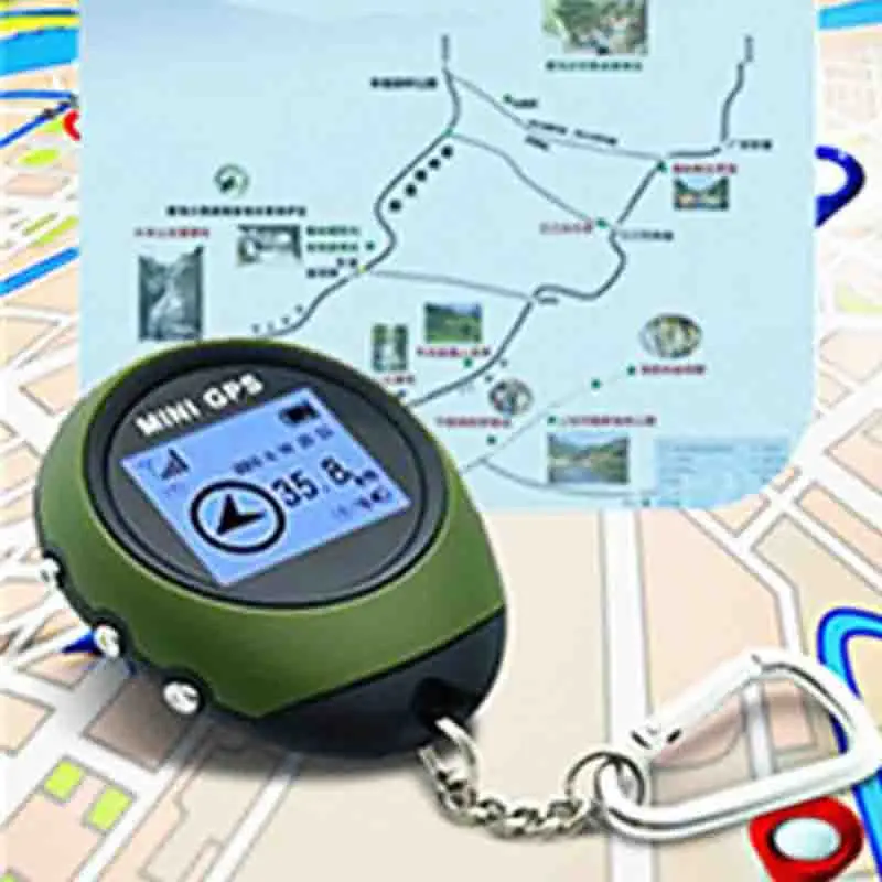 PG03 Ручной мини GPS трекер для кошелька навигатора USB зарядка спорта на открытом