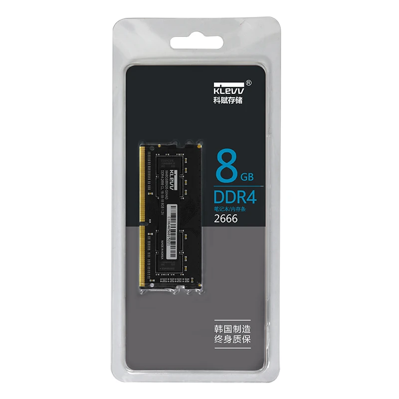 Память ноутбука Klevv 8G DDR4 2666MHz DIMM RAM 1 2 V карта памяти совместимая пожизненная