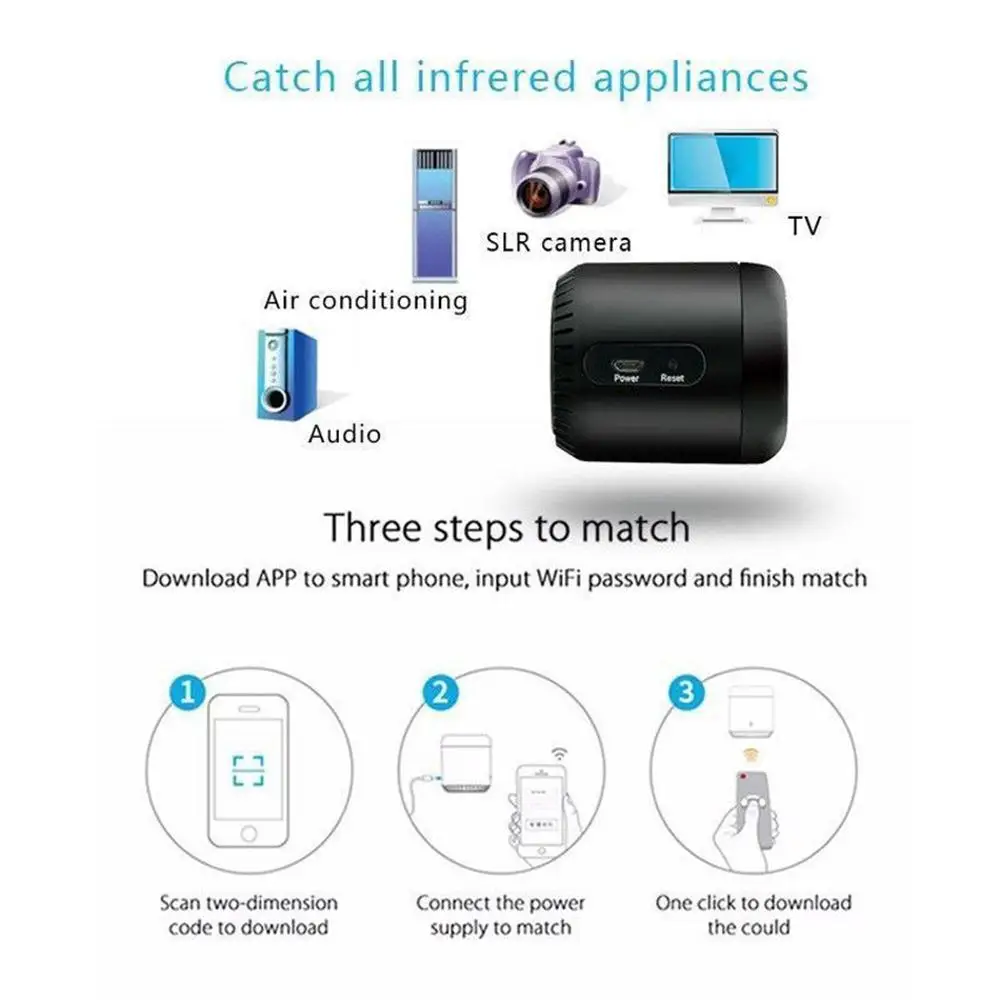 Broadlink умный дом RM Mini3 WiFi+ ИК пульт дистанционного управления AC tv управление для Alexa Google Home IFTTT 433 broadlink Black Bean