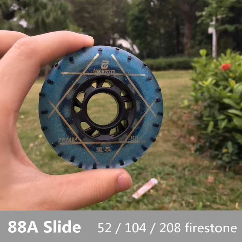 Роликовые коньки 88A с 52 104 208 firestone Spark роликовые 80 мм 76 72 для SEBA HL HV|Детали и