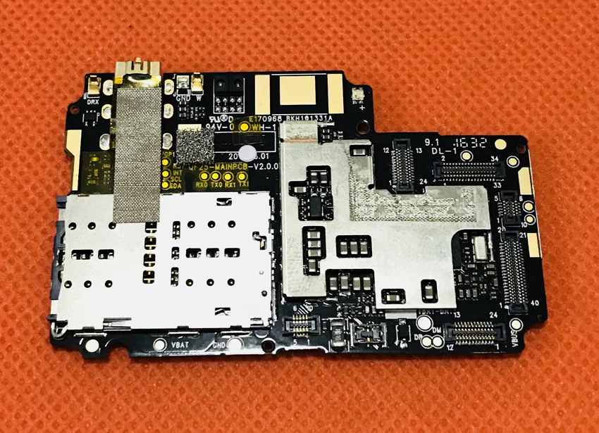 Б/у оригинальная материнская плата 2G RAM + 32G ROM для Elephone S7 Mini MTK6737 Quad Core FHD Бесплатная