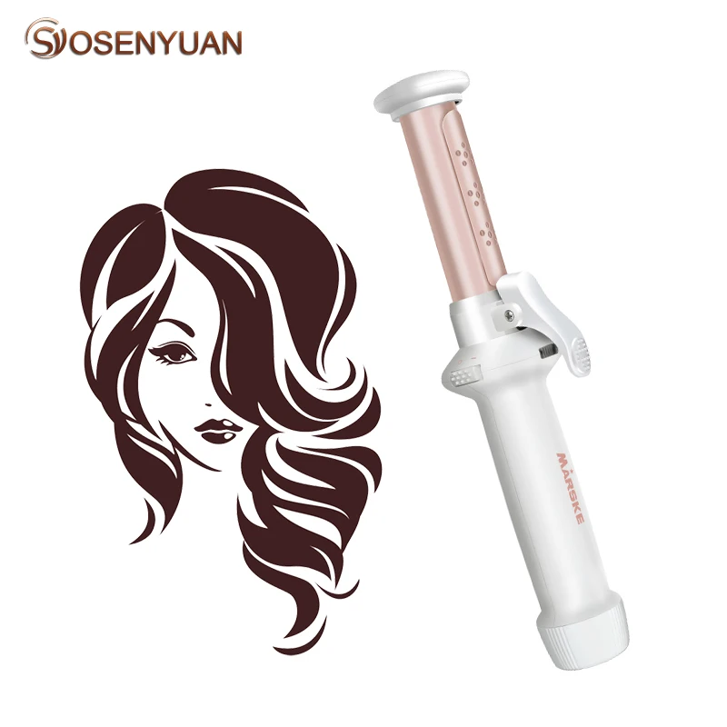 Перезаряжаемая Плойка для волос IronHair портативная щетка 2 в 1 USB провод