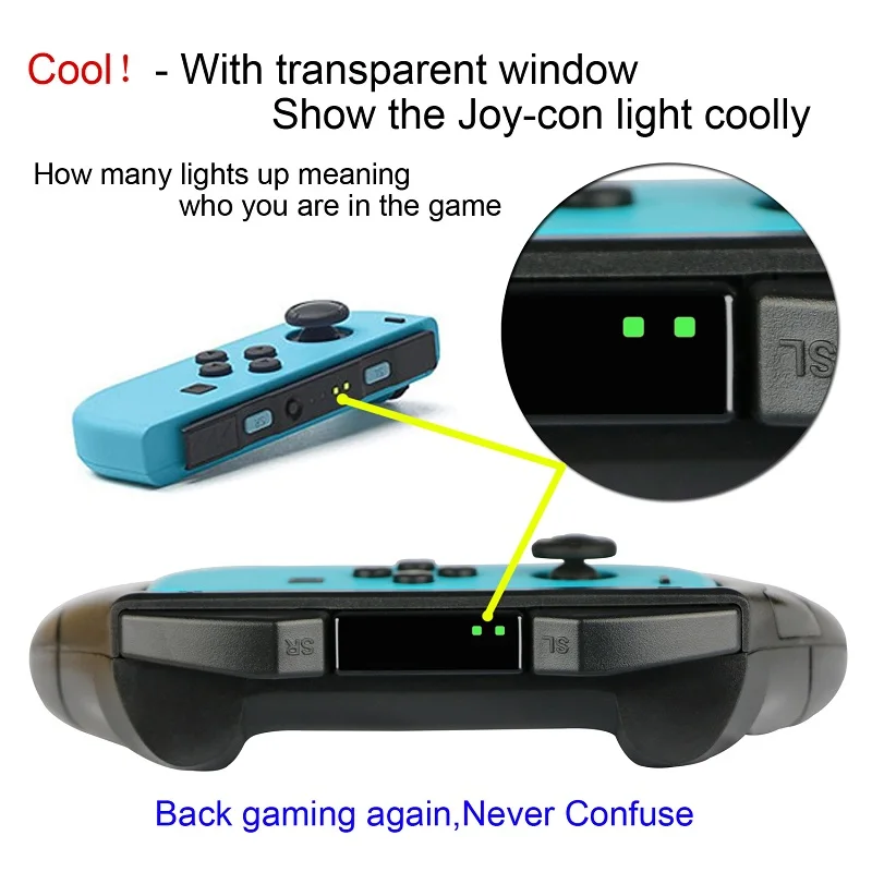 AcmeThink Wear-Resistant Comfort Grips Kit for Nintendo Switch Joy Cons Controller Game Handle Joy-Cons | Компьютеры и офис