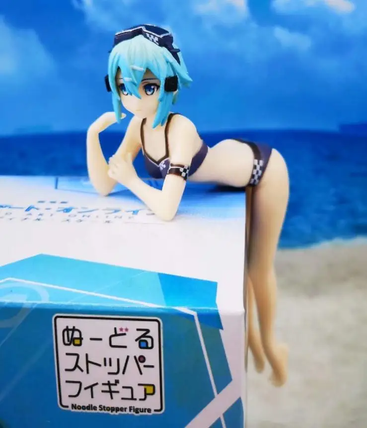Фигурка аниме модель Sword Art Online Yuuki Asuna Kirigaya Suguha Asada Shino давление мгновенная лапша