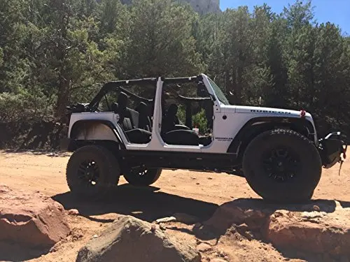 Боковое зеркало для Jeep Wrangler (со стороны водителя и пассажира) Быстроразъемное с