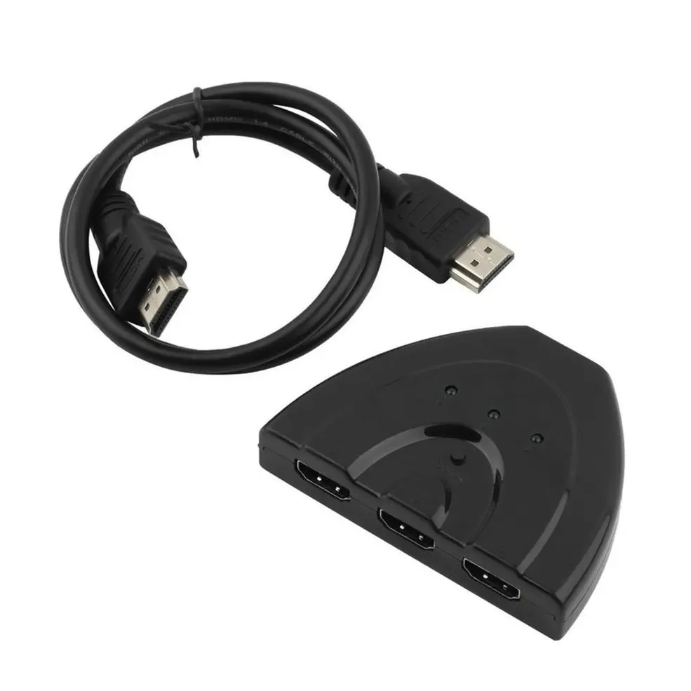 10 шт. 3 в 1 из 1080 P Адаптер Hub V1.3B HDMI коммутатор переключатель кабель для HDTV xbox
