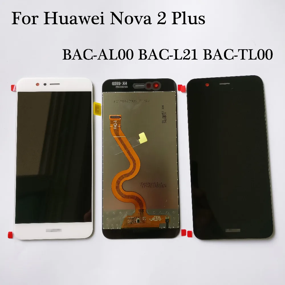 Для Huawei Nova 2 Plus + BAC AL00 L21 TL00 ЖК дисплей сенсорный экран дигитайзер для сборки