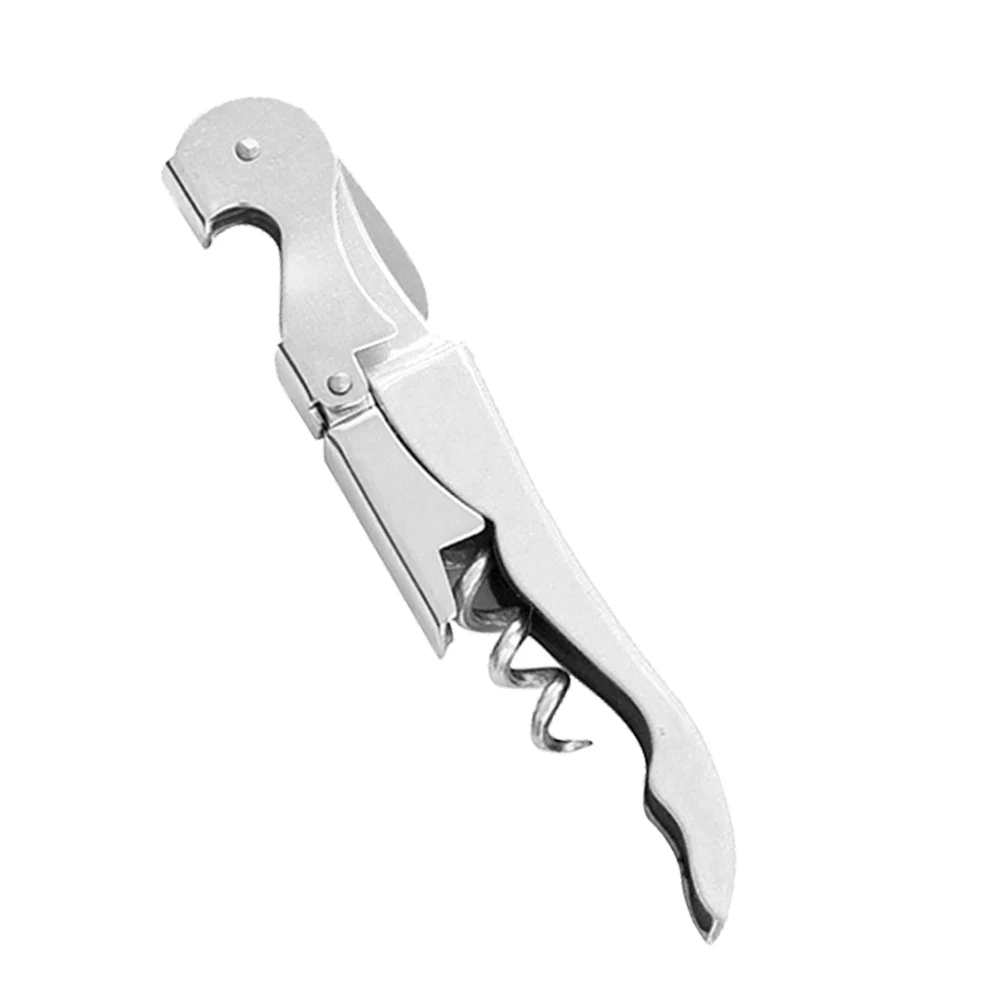 White Bottle Opener 1 шт. штопор из нержавеющей стали, пробка для пива, приспособление для удаления вина, открывалка для бутылок ликера, кухонный гаджет для бара, аксессуары - Color: White Bottle Opener