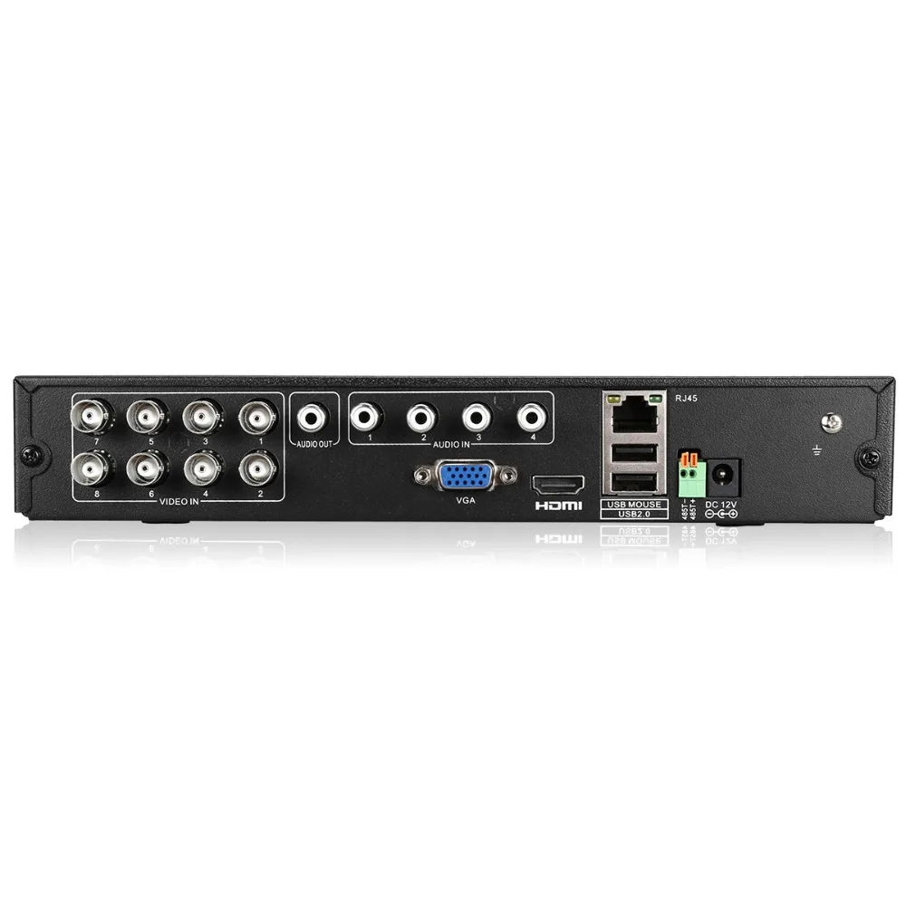 FLOUREON 8CH 1080P 1080N HDMI H.264 AHD dvr CCTV безопасности видео регистратор Облако DVR обнаружения