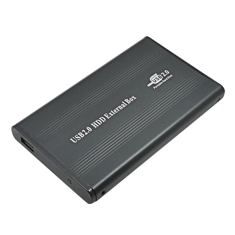 Черный для 500GB 1 ТБ SSD DVD Optibay универсальный внешний usb-накопитель 2,0 2,5 контейнер IDE для жесткого диска Драйвер HDD коробка корпус адаптер