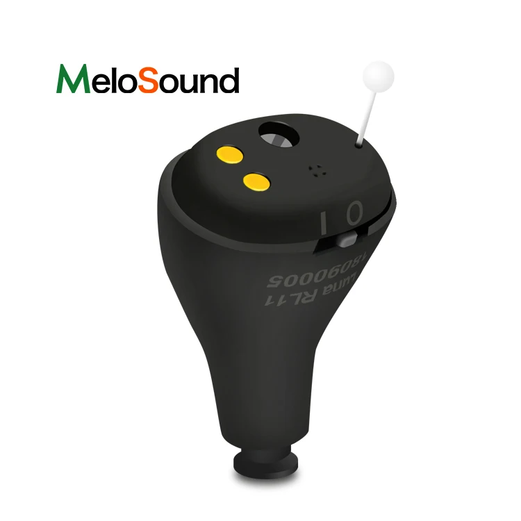 Перезаряжаемый цифровой мини слуховой аппарат MeloSound невидимый усилитель
