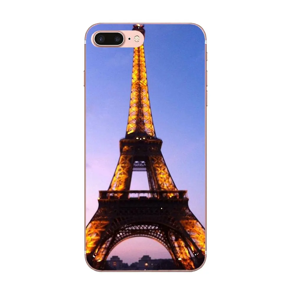 Розовый чехол из ТПУ для LG Nexus 5 5X G2 G3 mini spirit G4 G5 G6 K4 K7 K8 K10 2017 V10 V20 V30 Stylus Dusk Paris Eiffel