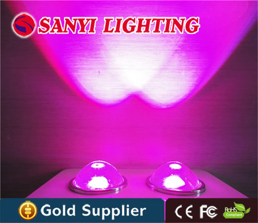 

Hydroponics greenhouse led grow light 300w cob plant lamp all red 630nm for indoor grow tent using