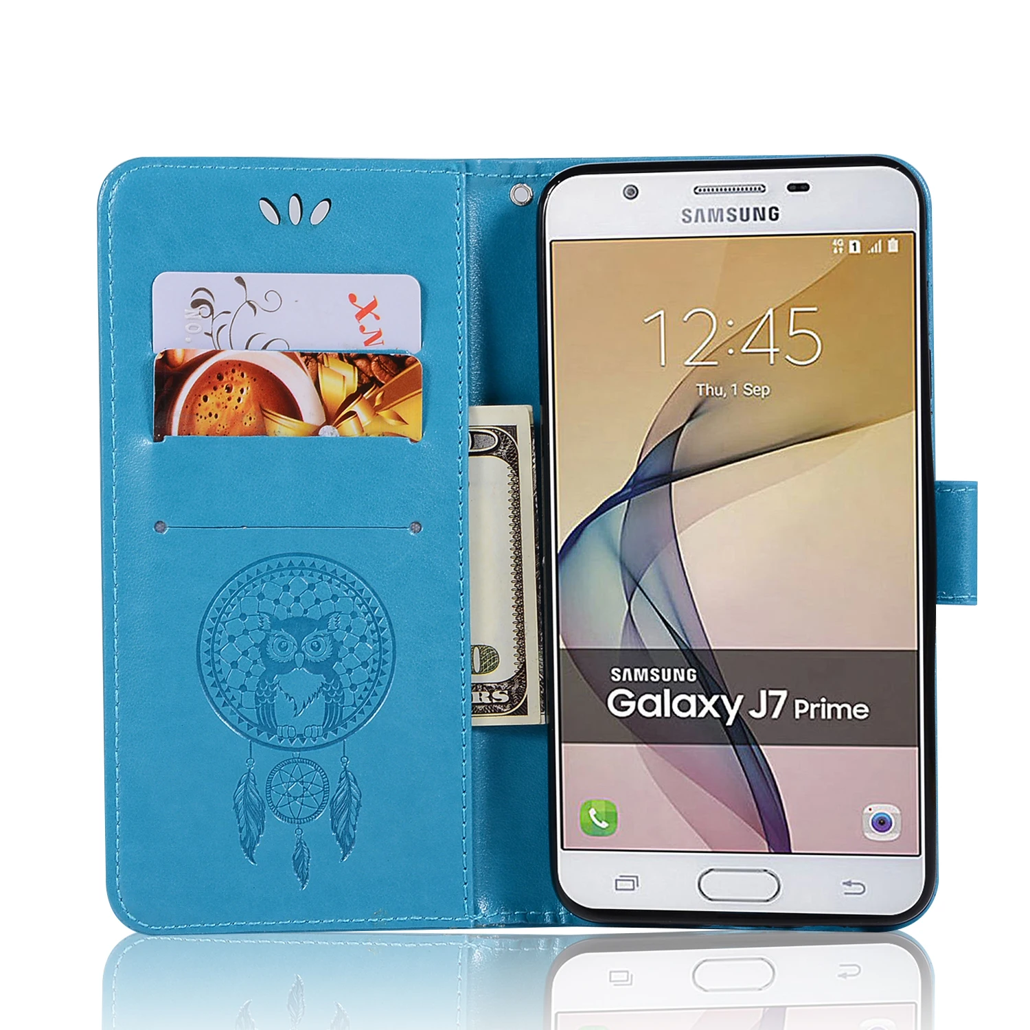 Чехол для Samsung Galaxy J7 Prime кожаный чехол телефона чехлы SM-G610M SM-G610F/DS SM-G610F G610M G610F/DS |
