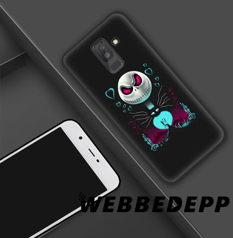 Мягкий силиконовый чехол WEBBEDEPP Jack Skellington для Samsung Galaxy A9 A8 A7 A6 Plus 2018 A5 A3 2017 2016 Note 9 8 |