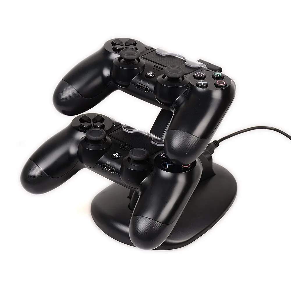 Для PS4 USB двойной геймпад зарядное устройство контроллер игровой контроллер Питание зарядная станция Подставка для sony Playstation 4 PS4