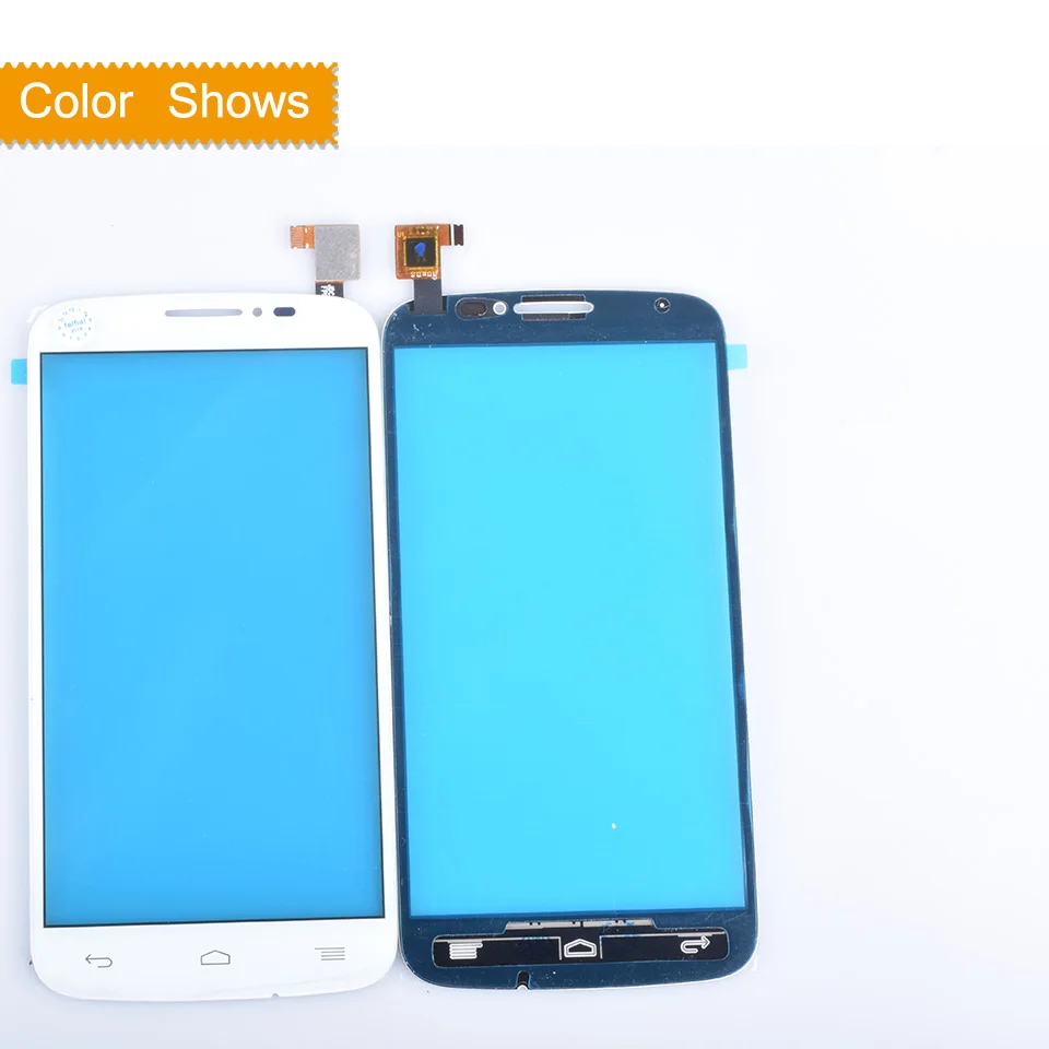 white no gift Для Alcatel One Touch Pop C7 Dual OT7041 7041X 7040A 7041D 7040E сенсорный экран Сенсорная панель дигитайзер Переднее стекло сенсорный экран - Цвет: white no gift