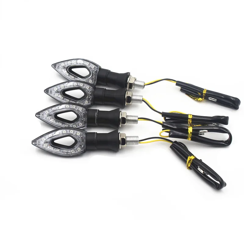 2 пары в наборе универсальные 12v светодиодный поворотные сигнальные индикаторы