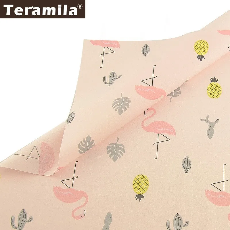 Teramila, хлопок, ткань, 40 см x 50 см, 7 шт., животный дизайн, Telas, домашнее украшение, сделай сам, подушка, лоскутное шитье, Tissu
